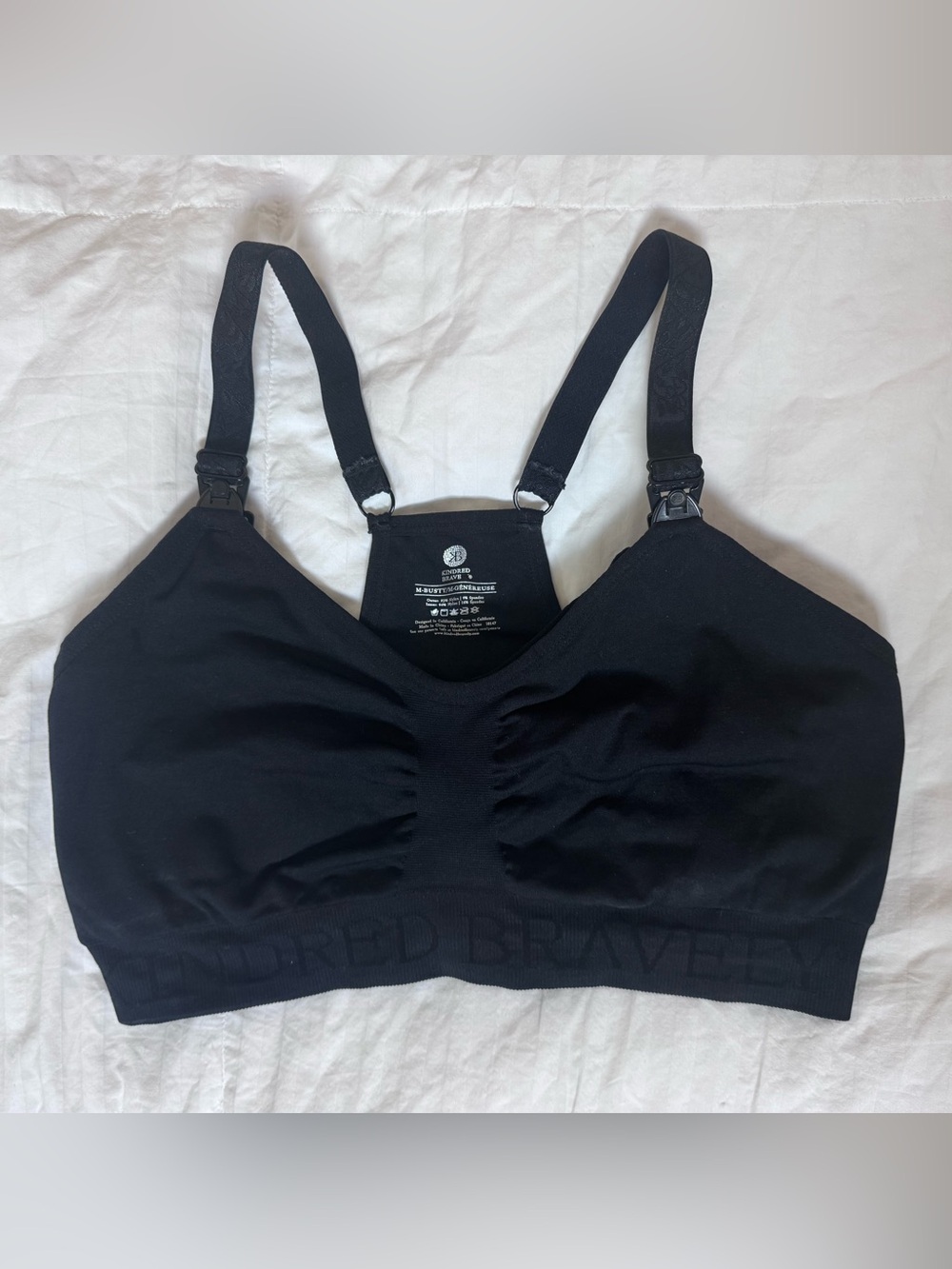 Kindred Bravely | Sublime Low Impact Sports Bra | Black Medium Busty